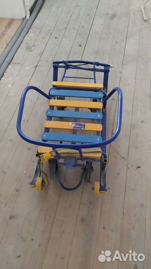 Санки зимние с колесами