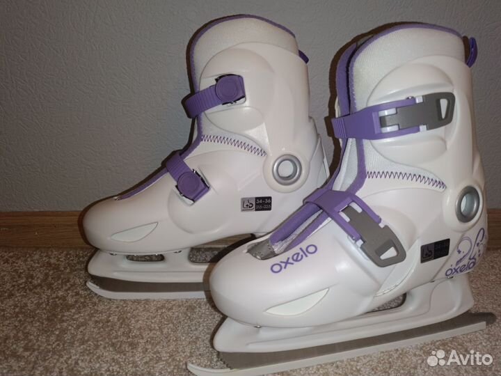 Коньки детские 34-36 размер (21.5.22.5 см.)