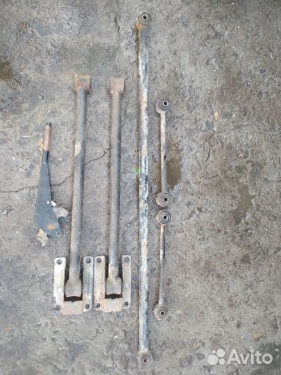 Реактивные тяги на Niva Chevrolet