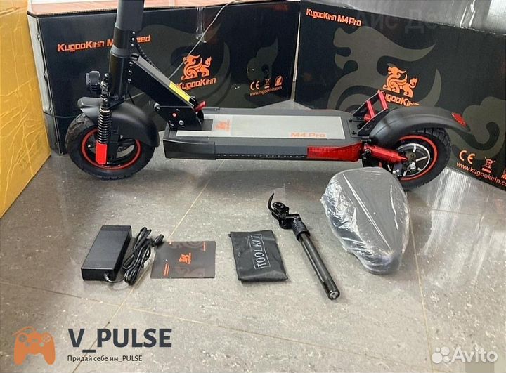 Электросамокат kugoo m4 pro