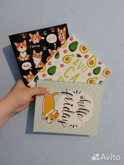 Скетчбук с рисунками, блокнот