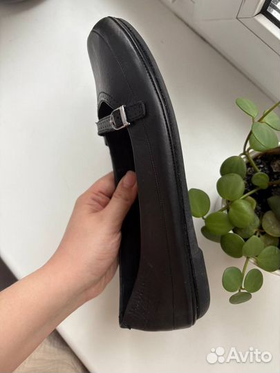 Балетки кожаные Vagabond женские черные 40