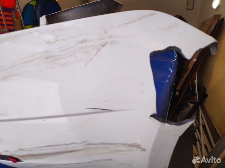 Бампер Октавия А7 рестайлинг