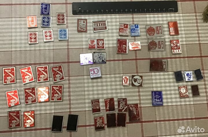 Значки ссср, стекло, зеркальные, семидесятые годы