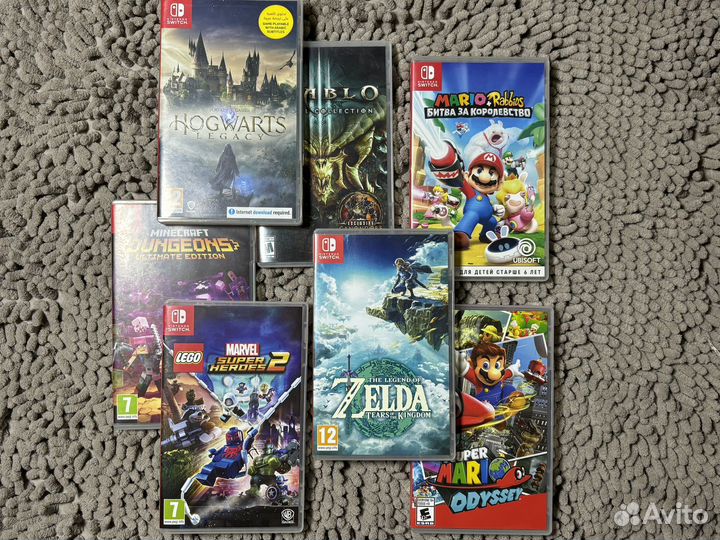 Игры для Nintendo switch Oled/Lite/Rev