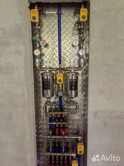 Монтаж Rehau, замена труб, сантехники в квартире