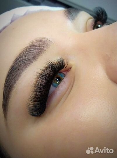 Наращивание, ламинирование ресниц, брови