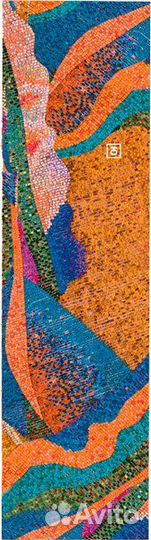 Шкурка для скейтборда юнион Mosaic Ros789