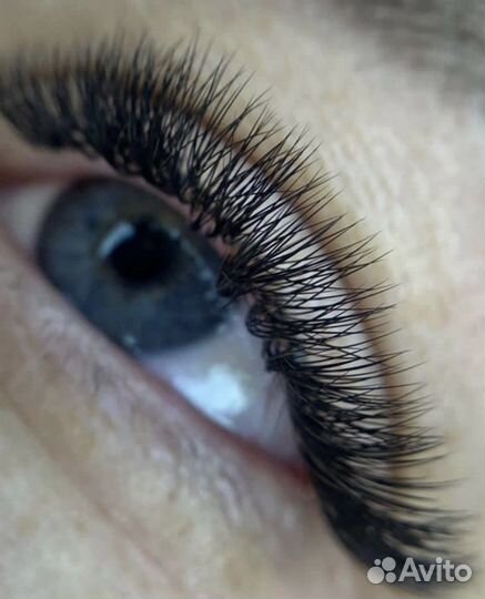 Наращивание ресниц на дому