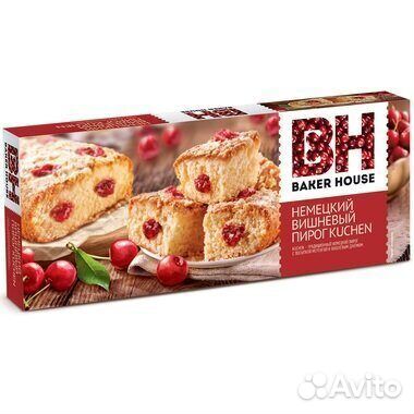 Пирог Kuchen Вишнёвый 350г