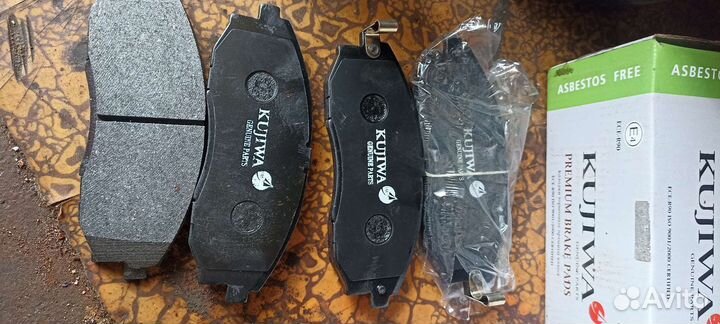 Колодки тормозные передние kujiwa