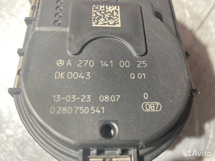 Заслонка дроссельная Mercedes C-Class W204 M274