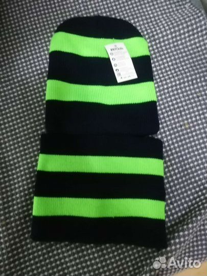 Комплект шапка и снуд для мальчика