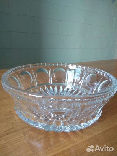 Салатник хрустальный СССР