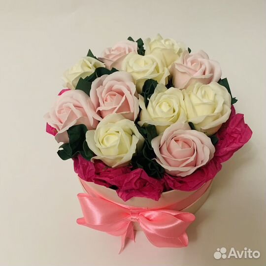 Букет из мыльных роз,подарок