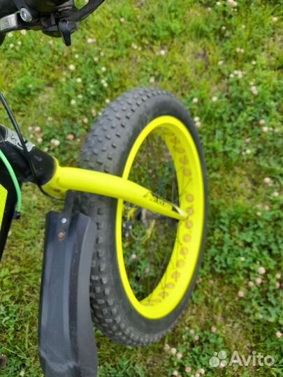 Фэтбайк black aqua 24r