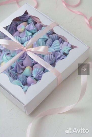 Коробки для зефира, пряников, капкейков