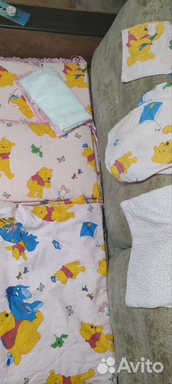 Комплект на кроватку девочка