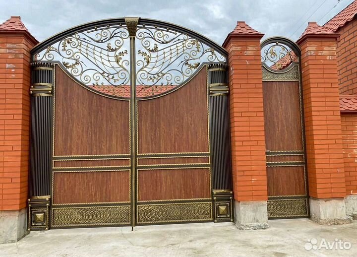 Ворота кованные под заказ