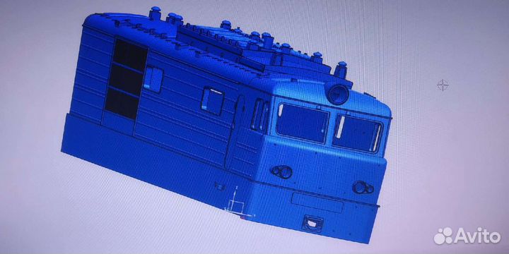 3D-модель (файлы) электровоза вл10. 1/35, 1/87