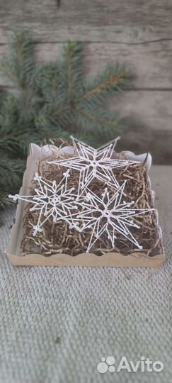 Снежинки вязаные крючком