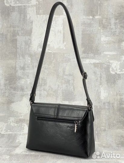 Сумка женская через плечо черная