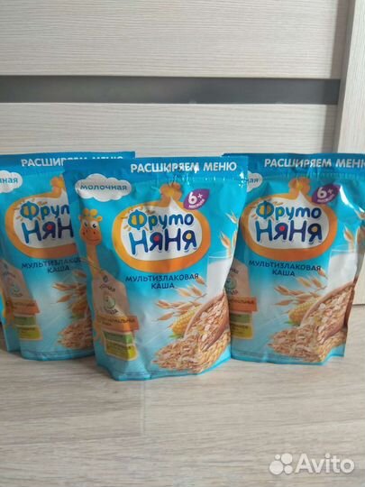 Детские каши молочные
