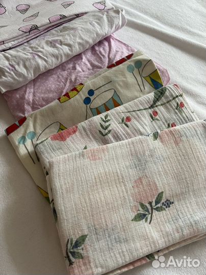 Постельное белье для детской кроватки