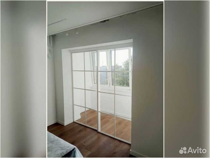 Алюминиевые перегородки раздвижные двери купе