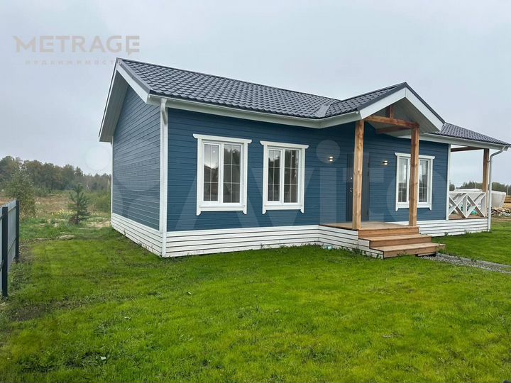 Дом 98 м² на участке 10 сот.