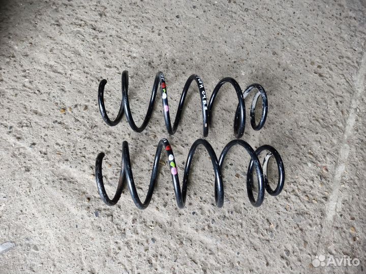 Citroen C4 B7 пружина задняя