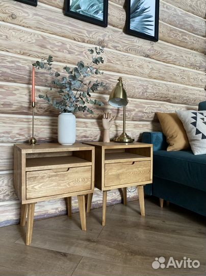 Тумба прикроватная деревянная