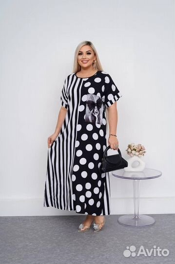 Платье женское летнее штапель