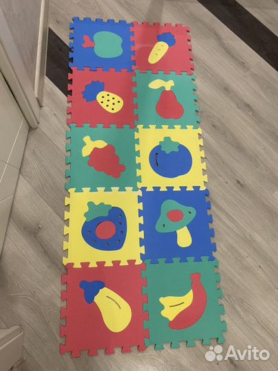Детский коврик пазл