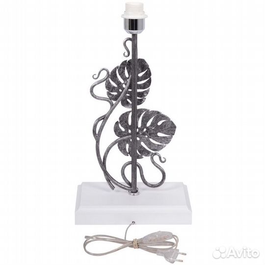 Светильник Monstera Deliciosa Айс Античное серебро