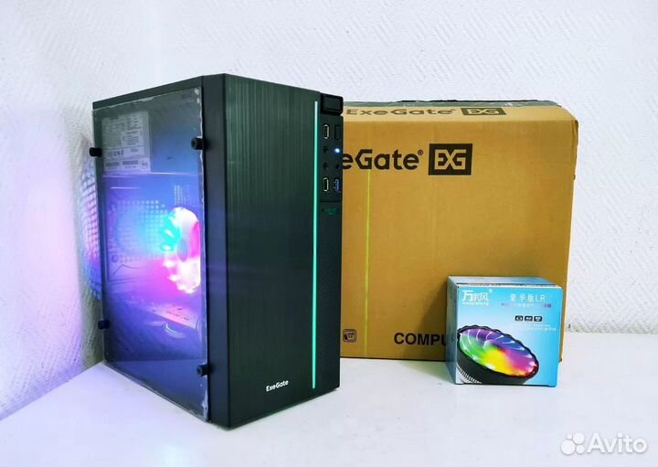 Игровой пк core i5 + RX 580 8 GB