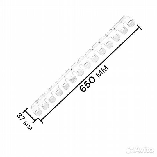 Защита для глушителя мотоцикла FRM-12377 серая