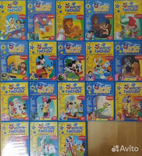 CD диски magic english