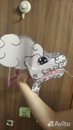 Бумажные драконы на руку