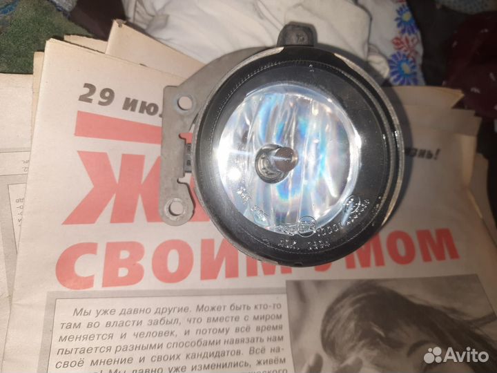 Противотуманная фары на Mitsubishi L200