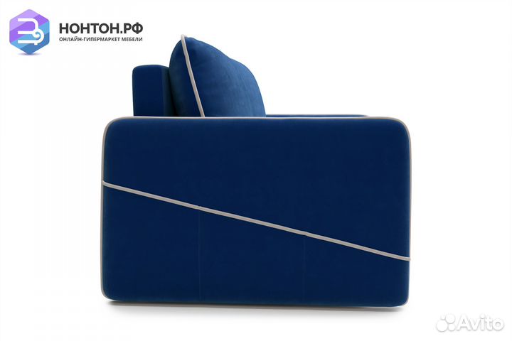 Диван еврокнижка Энерджи темно-синий