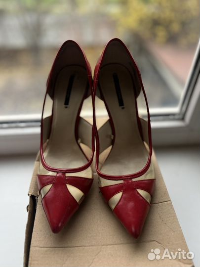 Красные туфли Zara 37