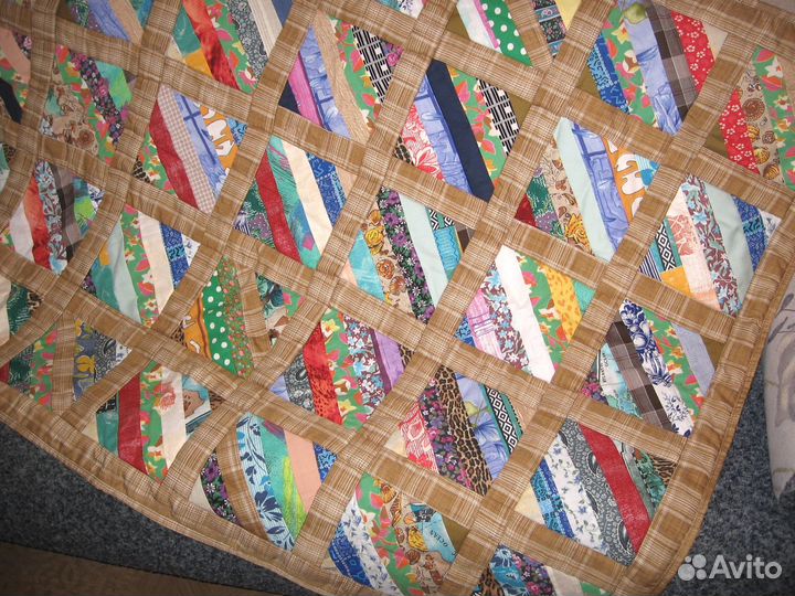 Детское лоскутное одеяло пэчворк