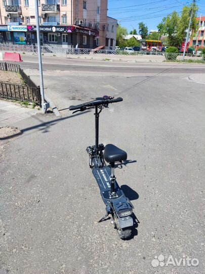 Самокат взрослый электрический бу