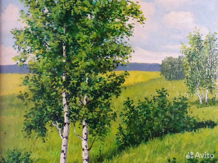 Картина маслом, пейзаж