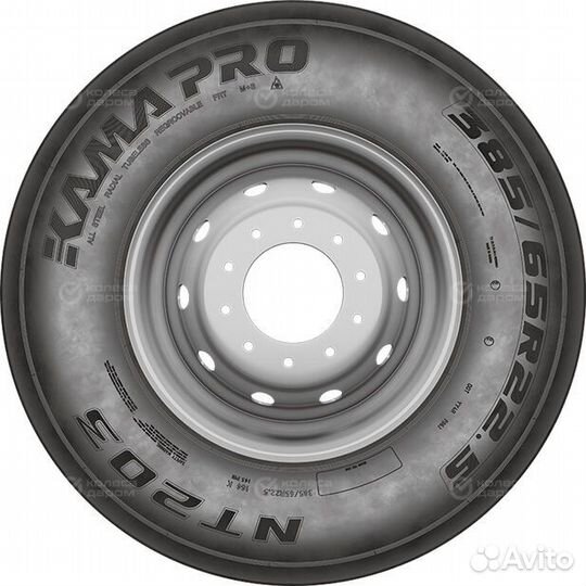 Грузовая шина Кама PRO NT 203 R22.5 385/55 160/152