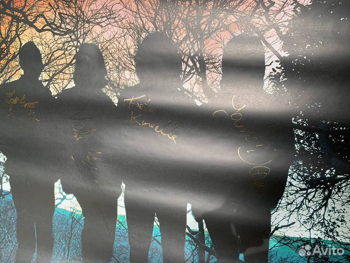 Автограф группы «God is an Astronaut»