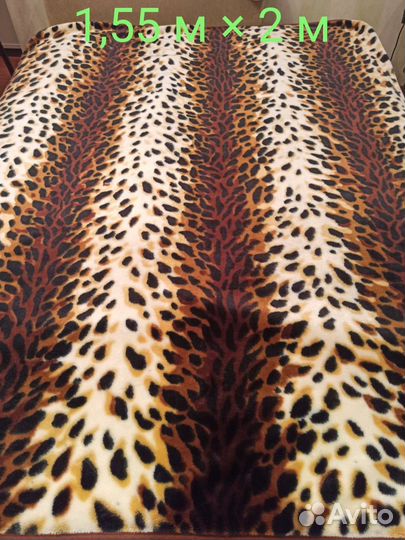 Пледы с леопардовым принтом