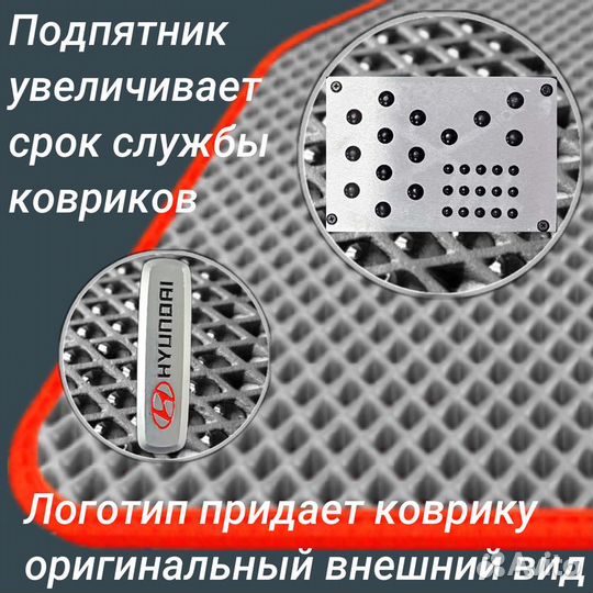 Ева EVA коврики Hyundai IX35 (2010-2015)