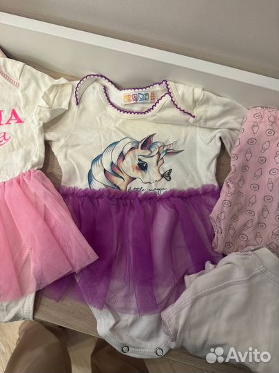 Вещи для новорожденных пакетом 52 56